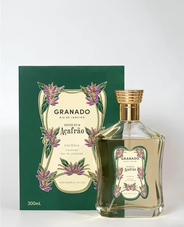 Colônia Baunilha e Açafrão 300ml