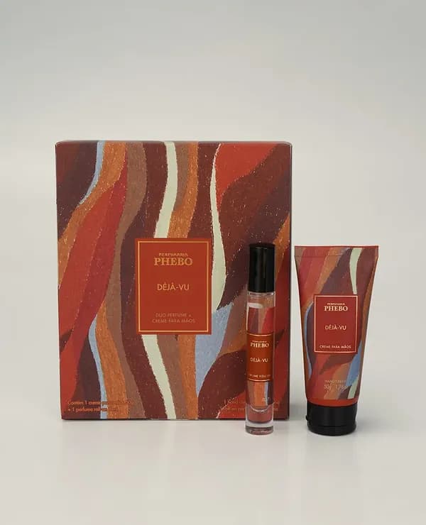 Kit Perfume Roll-On & Creme Mãos Déjà-vu