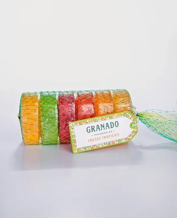Kit de Sabonetes Granado Mix Frutas Tropicais - 6 unidades 90g