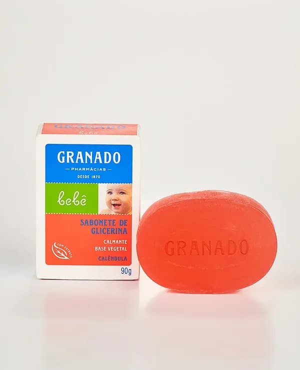 Sabonete em Barra de Glicerina Granado Bebê Calêndula 90g
