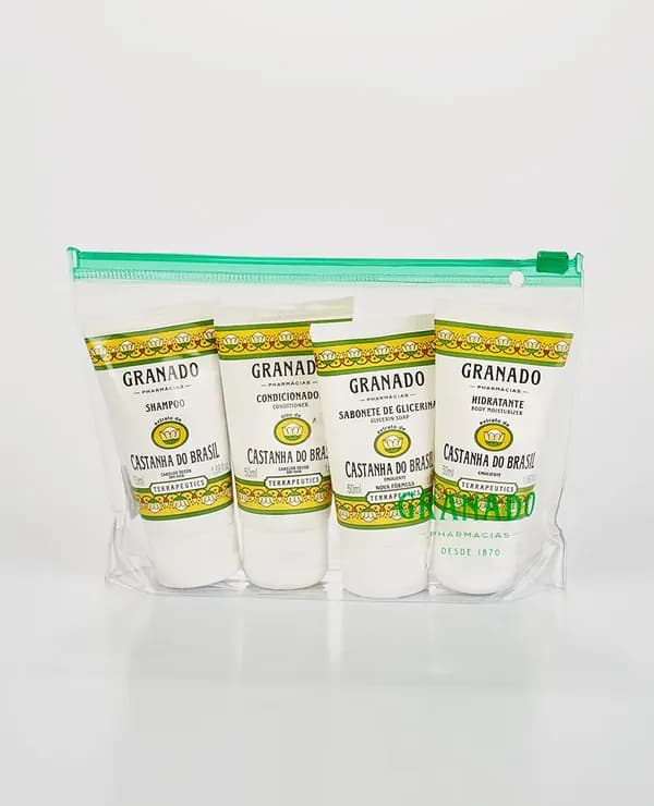 Kit Miniaturas Granado Castanha do Brasil