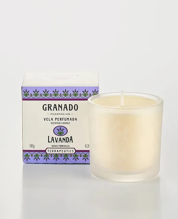 Vela Perfumada Granado Lavanda 180g