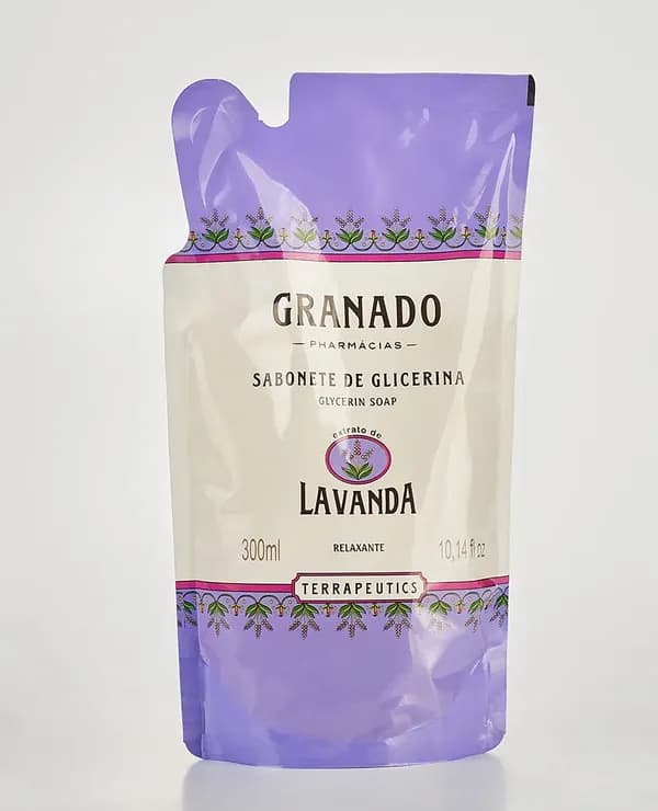 Refil Sabonete Líquido de Glicerina Granado Lavanda 300ml