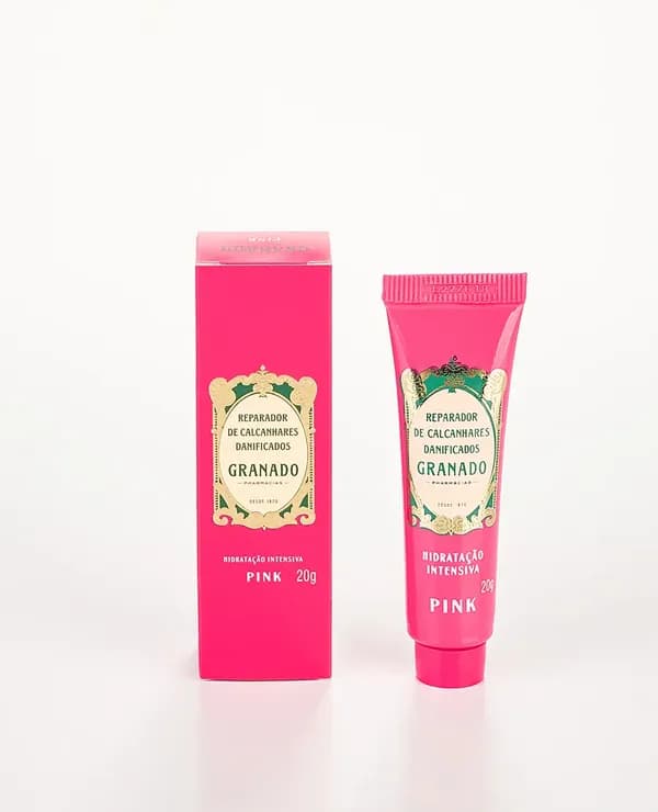 Reparador de Calcanhares Danificados Pink 20g