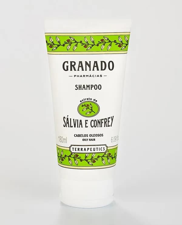 Shampoo Sálvia e Confrey 180ml