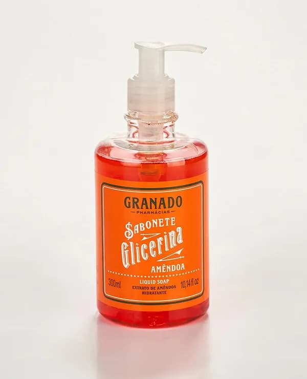 Sabonete Líquido de Glicerina Granado Amêndoa 300ml