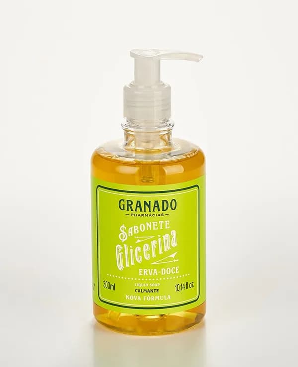 Sabonete Líquido de Glicerina Granado Erva-doce 300ml